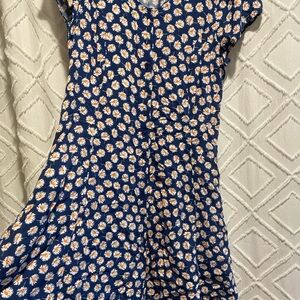 Band of Gypsies Navy Floral Dress